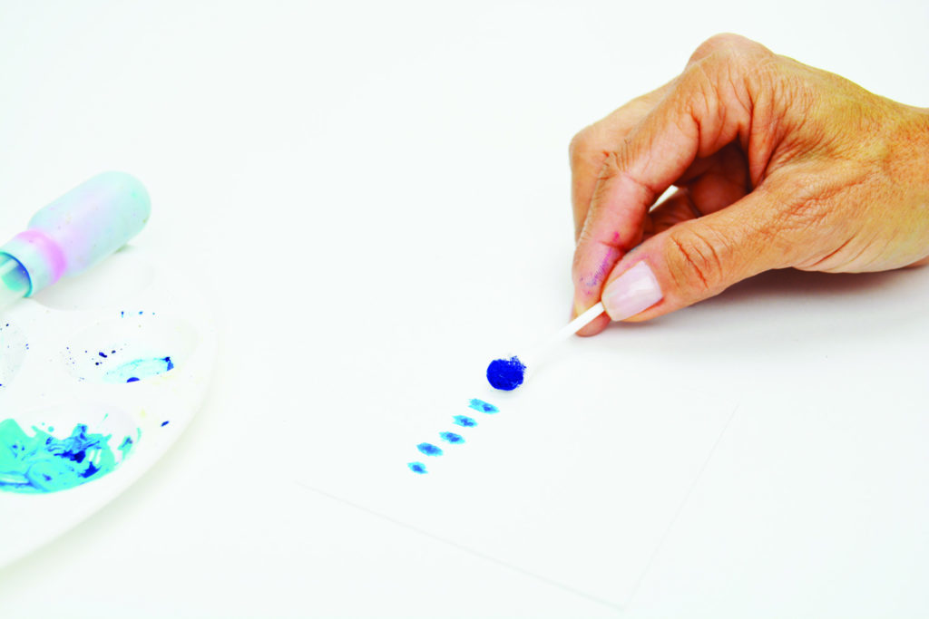 Common tools for mixed media--swab