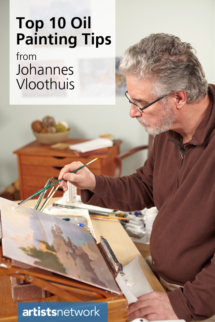Top 10 Oil Paintign Tips with Johannes Vloothuis