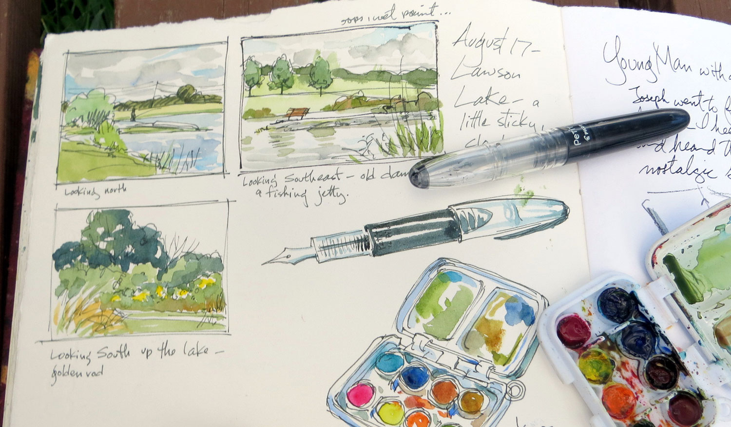 Art journal from Cathy Johnson